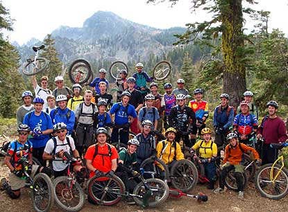 Zack Baldwin, airborne over Tahoe